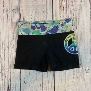 Girls Active Hotpants Shirts